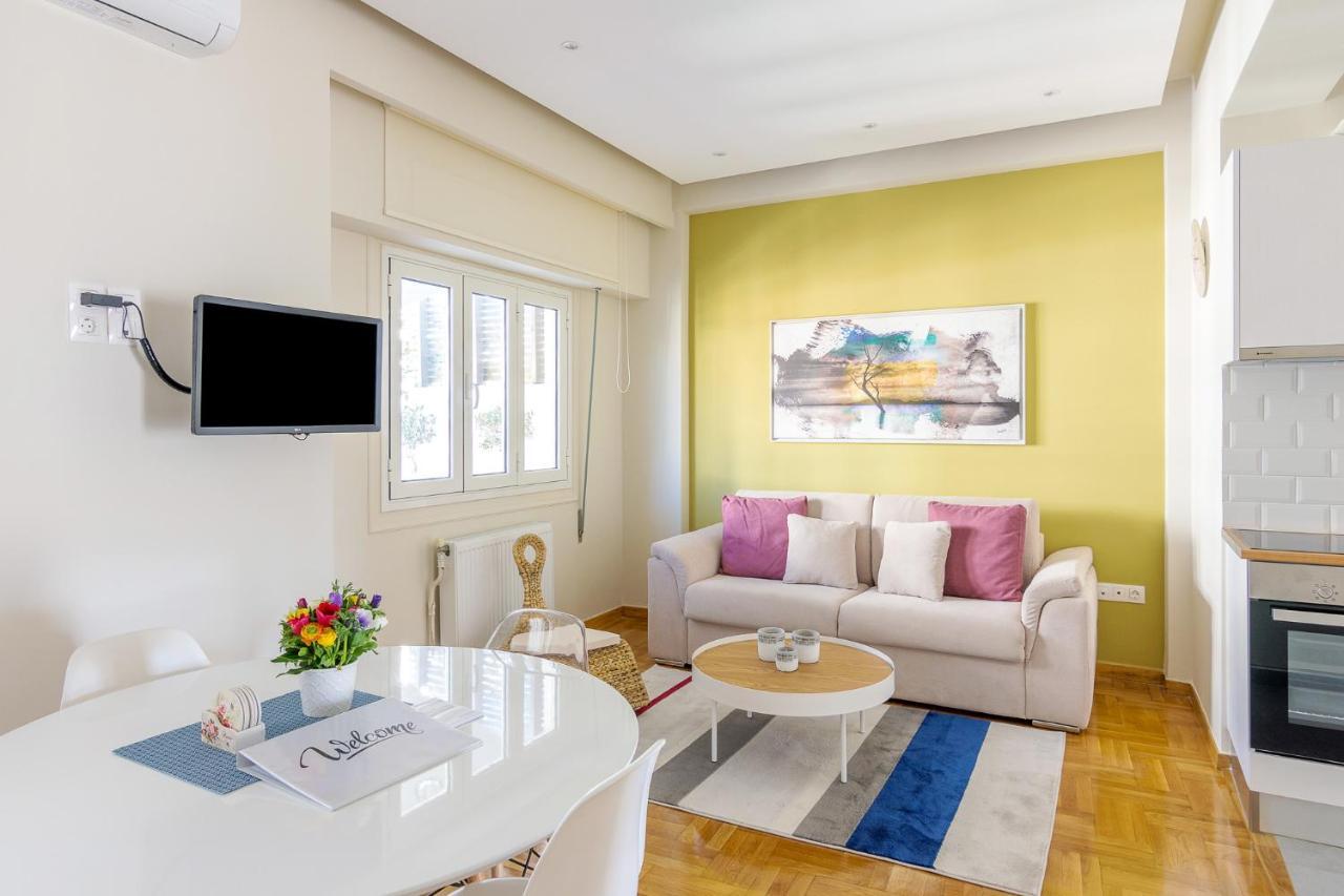 Chic Penthouse For 4 Ppl In Kolonaki Apartment Athens Ngoại thất bức ảnh