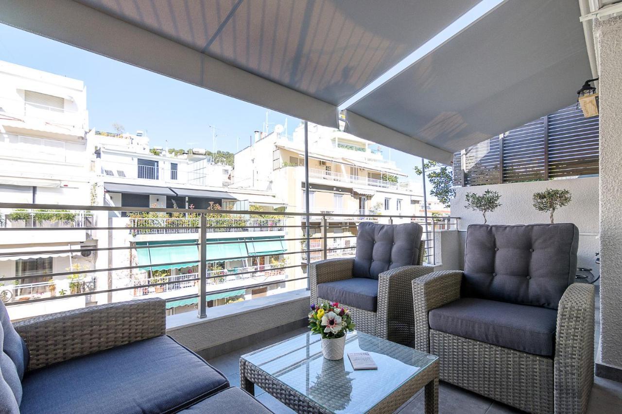 Chic Penthouse For 4 Ppl In Kolonaki Apartment Athens Ngoại thất bức ảnh